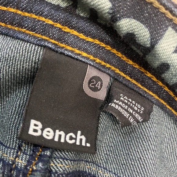 Bench Size 24 dark blue denim skinny jeans - Picture 3 of 3
